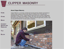 Tablet Screenshot of clippermasonry.com